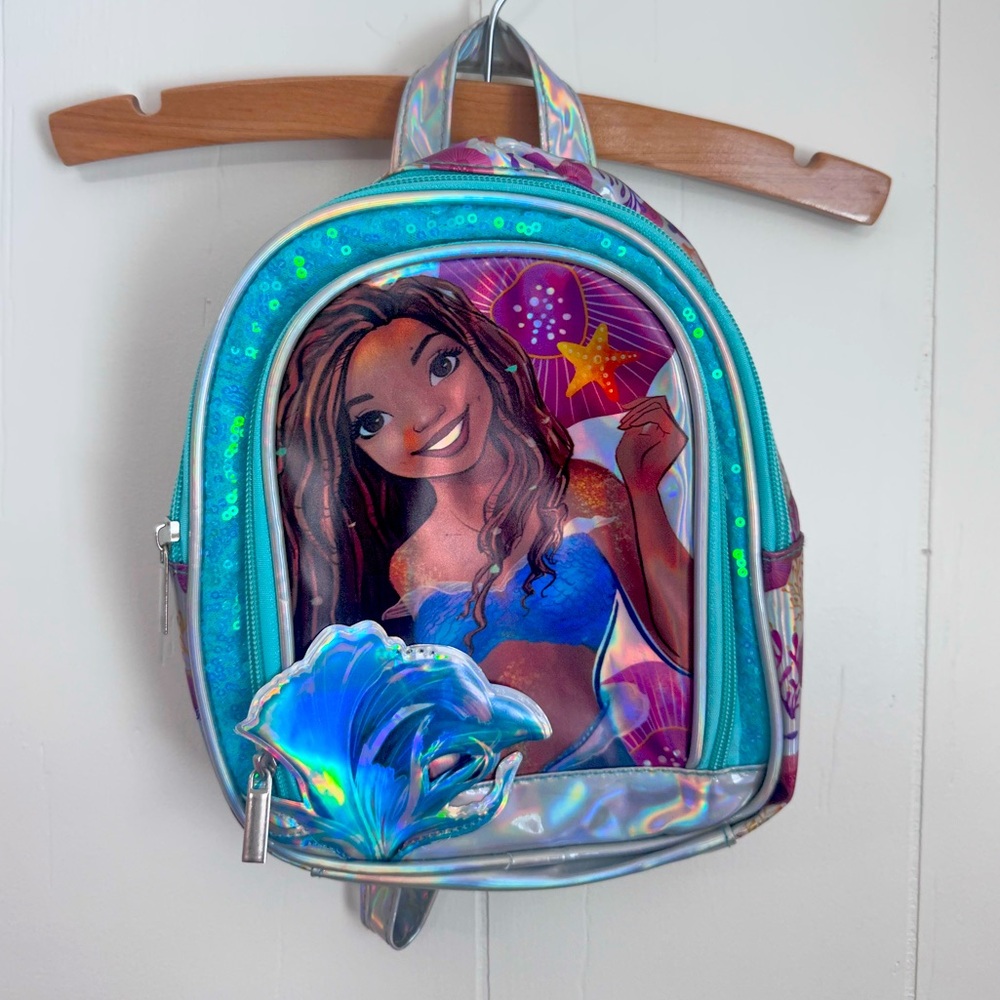 NWOT Disney’s Little Mermaid Girl’s Backpack